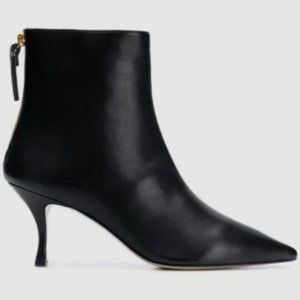 Stuart Weitzman New Black Booties 7.5 Narrow